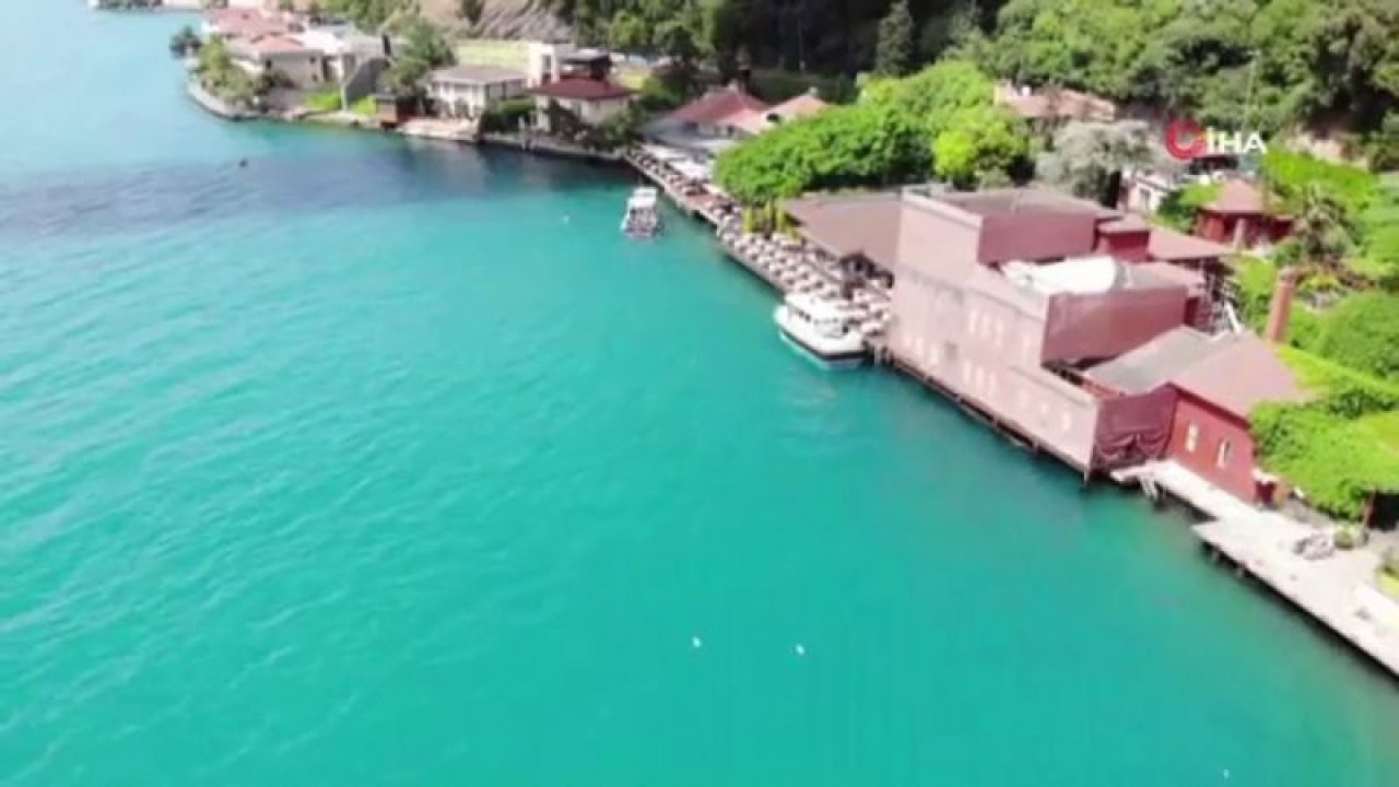 Geminin çarptığı tarihi yalının son hali havadan görüntülendi - Video Haber