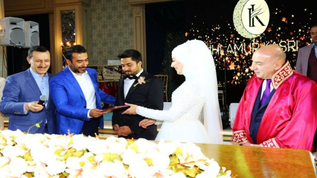 Başkan Altınok, Sazak ve Diler Çiftinin Nikahını Kıydı