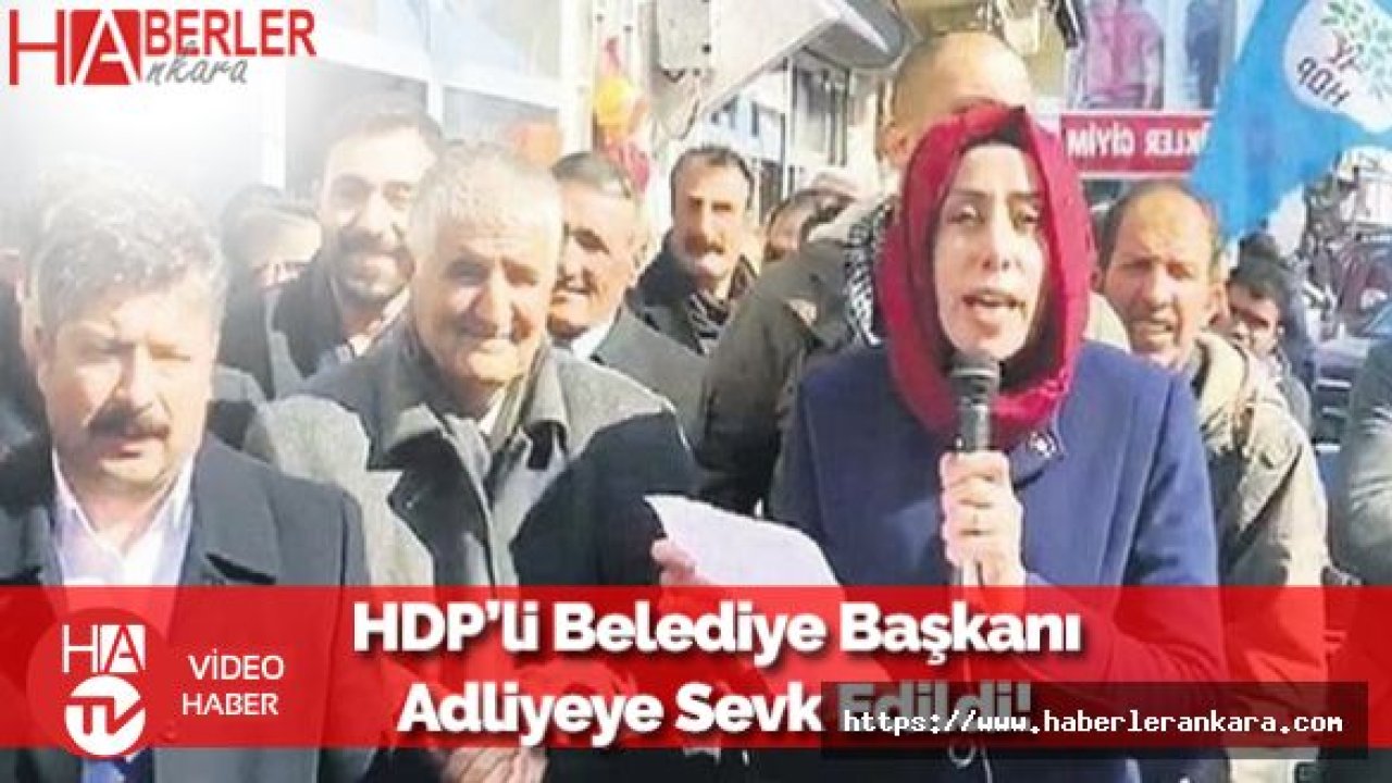 HDP'li Belediye Başkanı Hakkında Gözaltı Kararı!