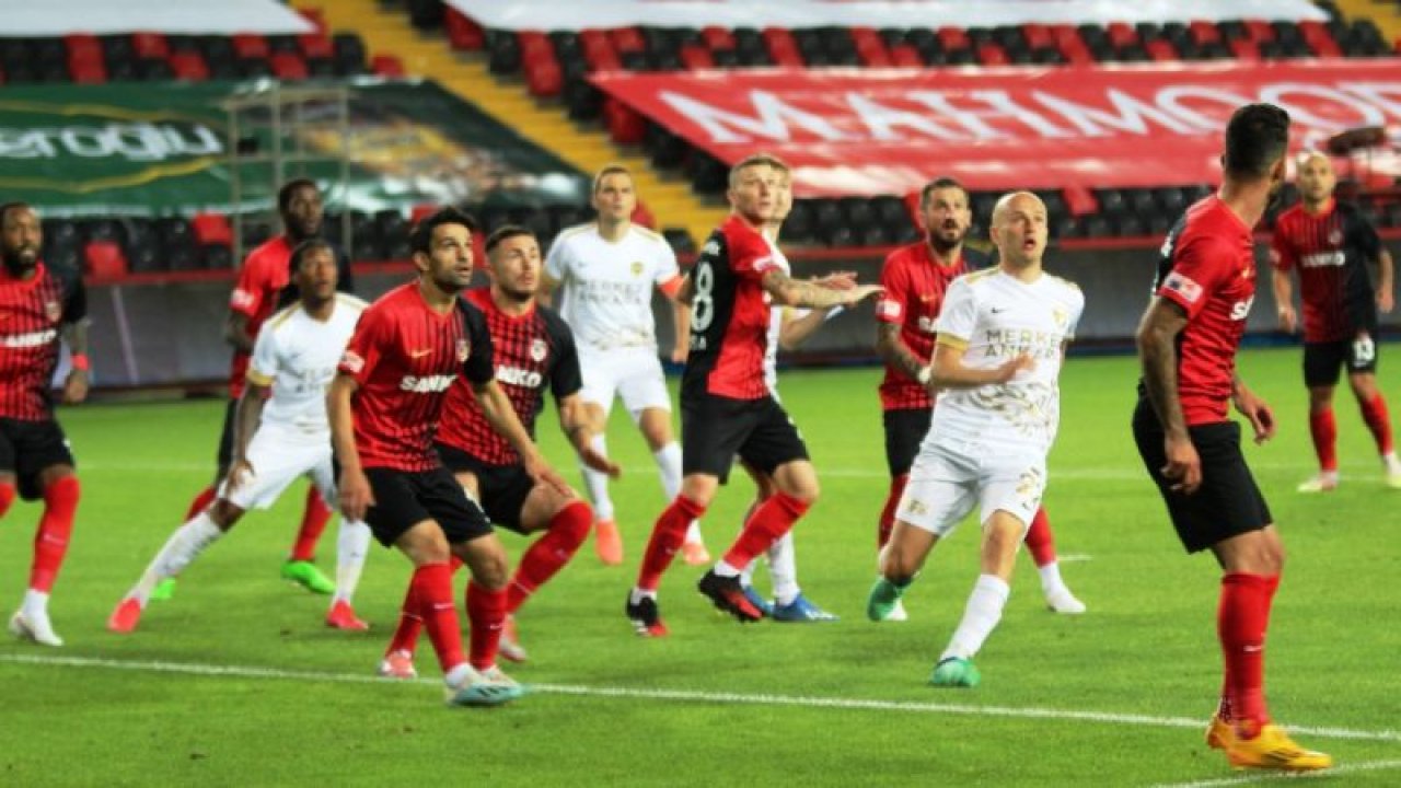 Süper Lig: Gaziantep FK: 1 - MKE Ankaragücü: 1