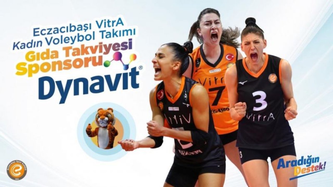 Eczacıbaşı VitrA Voleybol takımına vitamin takviyesi