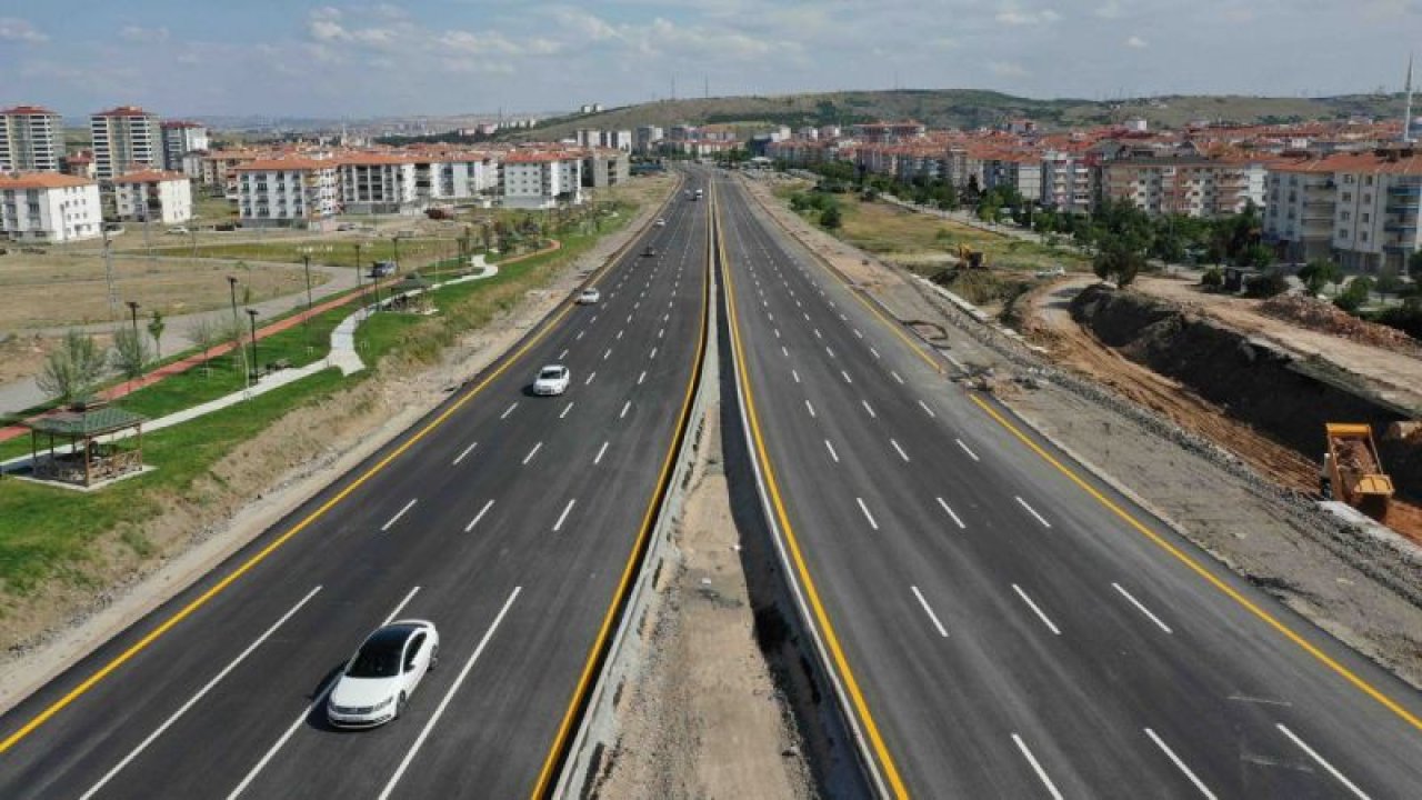 Ankara Büyükşehir 23 günde tamamladı: Yenikent-Ayaş yolu trafiğe açıldı