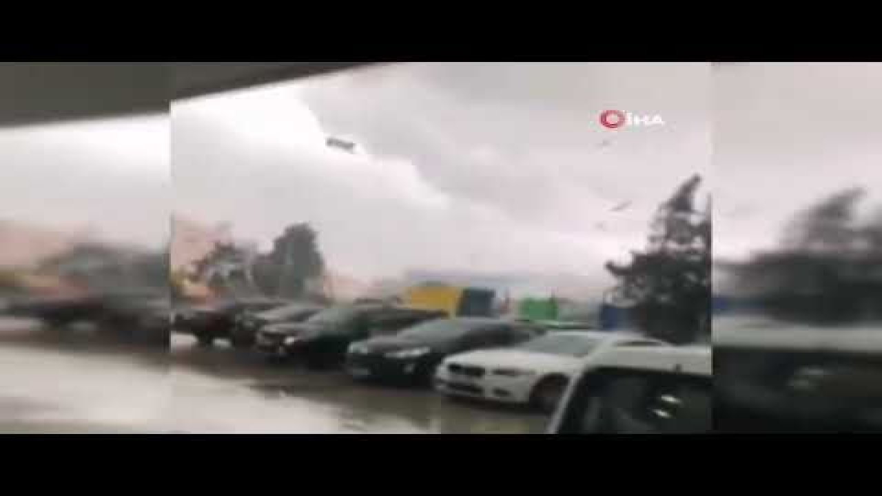 Hortum İstanbul'u yıktı geçti! - Video Haber