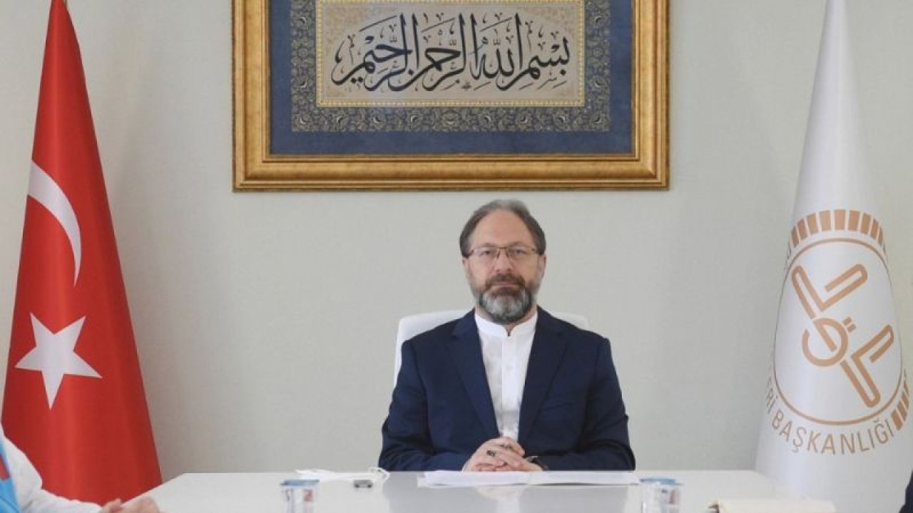 Diyanet İşleri Başkanı Erbaş, din hizmetleri müşavirleri ve ataşeleri ile toplantı yaptı