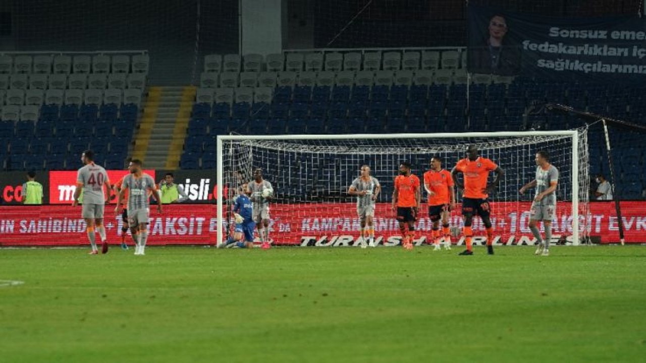 Süper Lig: Medipol Başakşehir: 1 - Galatasaray: 1 (Maç sonucu)