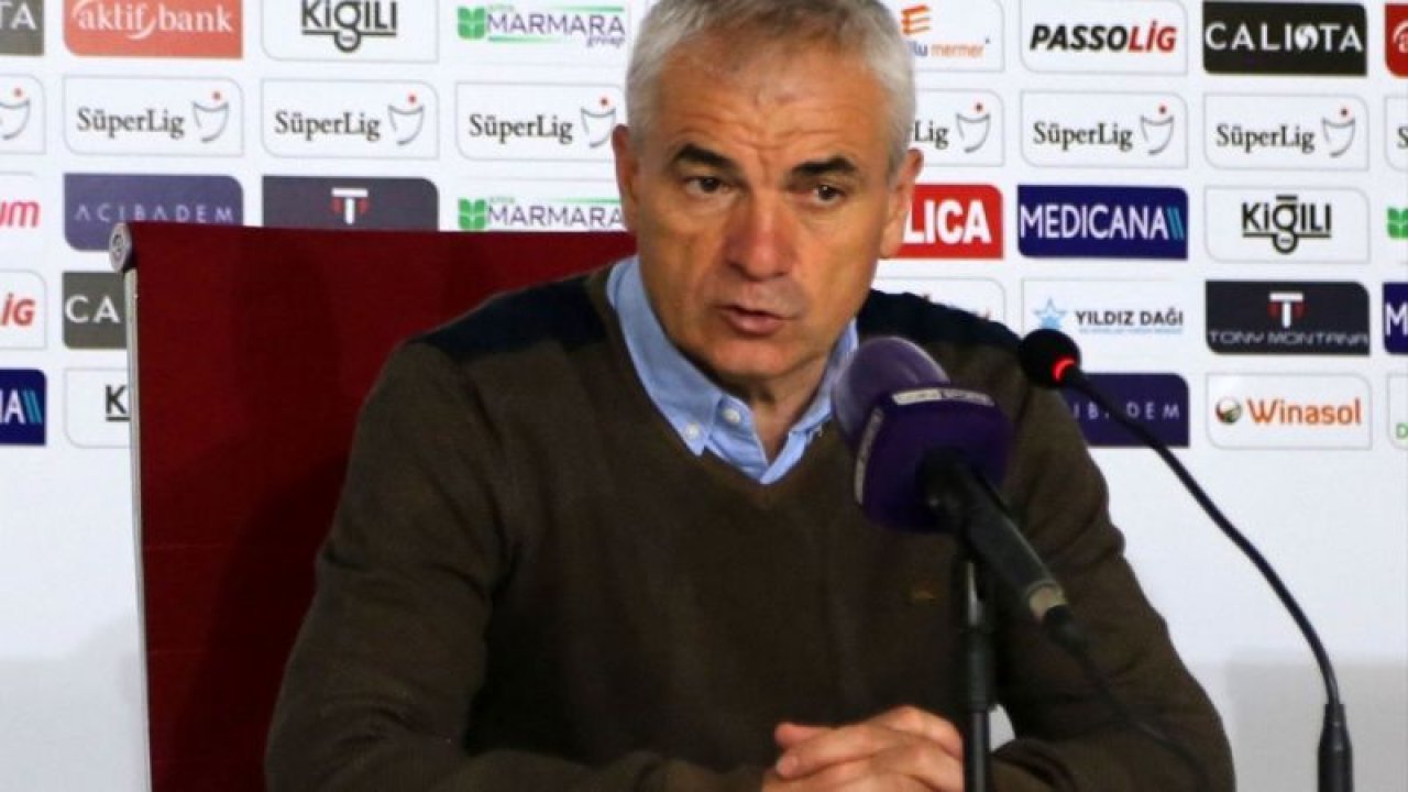 Maçın ardından Sivasspor Teknik Direktörü Rıza Çalımbay'ın Açıklamaları