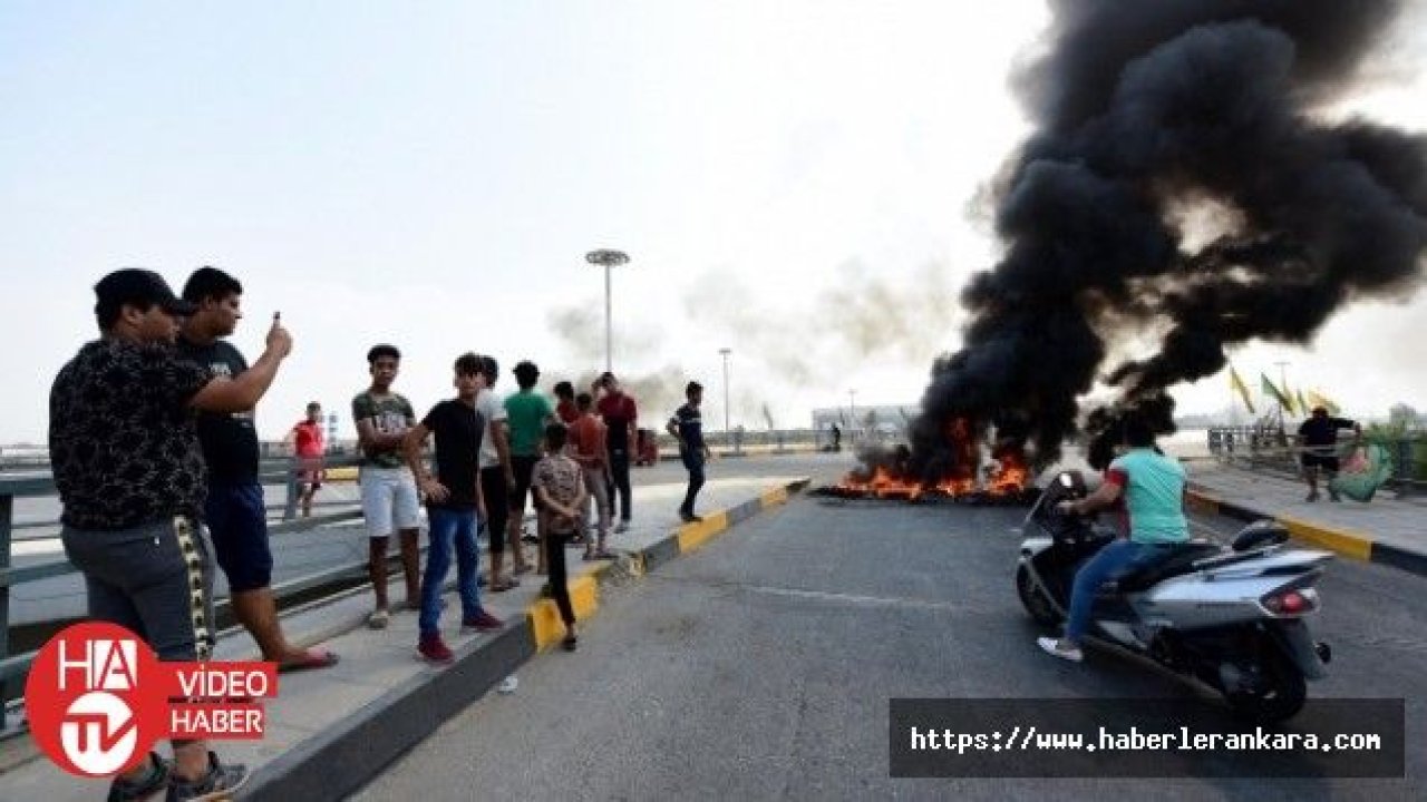 Bağdat'ta göstericilere müdahale: 5 ölü