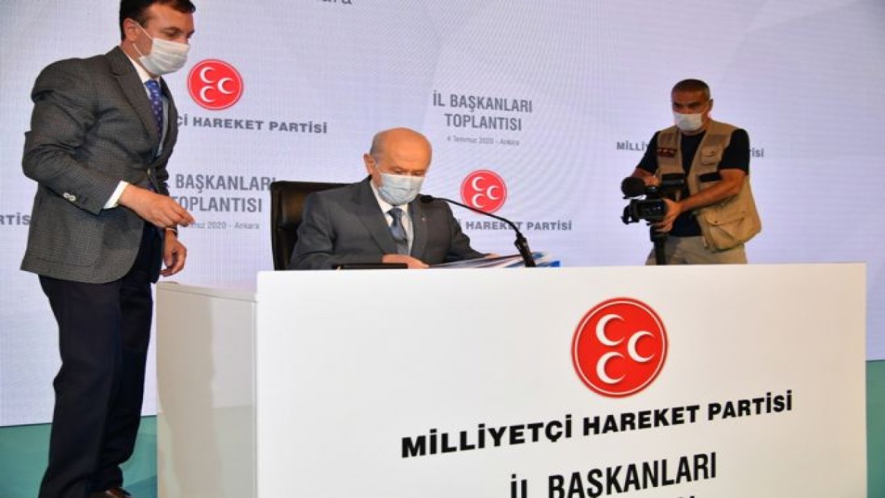 MHP’de il başkanları toplantısı başladı