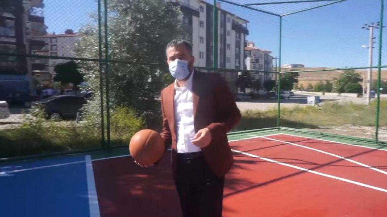 Pursaklar'da her mahalleye mini basketbol sahası - Ankara