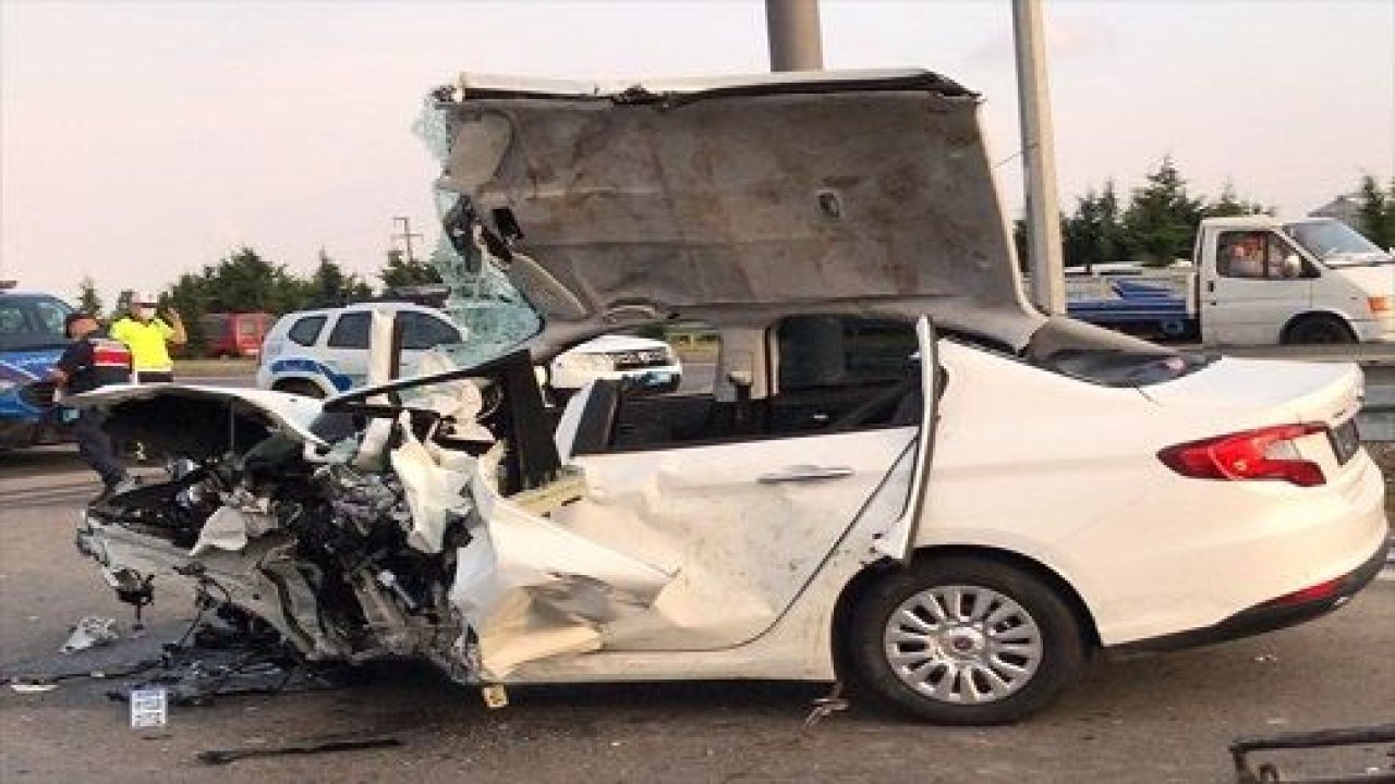 Samsun'da feci kaza! Otomobil devrildi: 5 yaralı