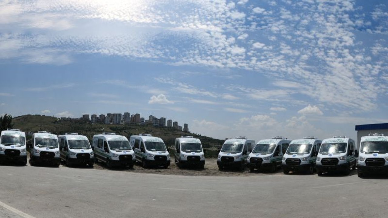 Hedef: Daha hızlı hizmet! Ankara Büyükşehir cenaze nakil araç filosunu genişletiyor