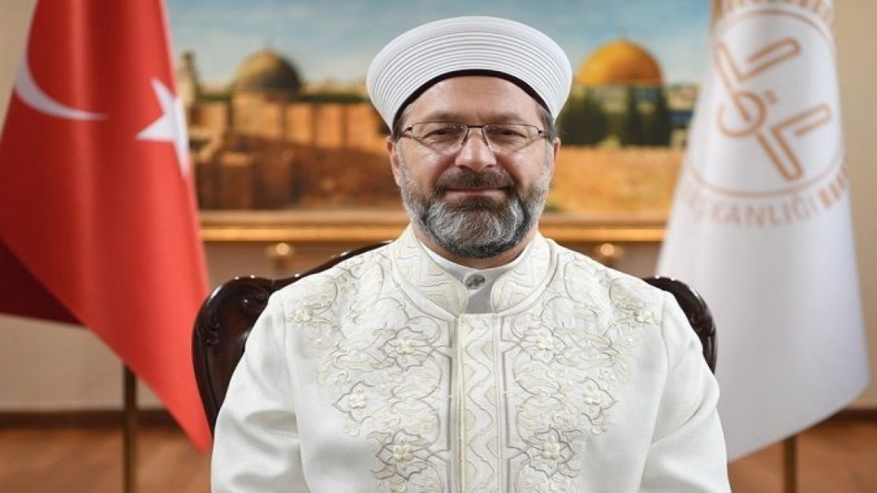 Diyanet İşleri Başkanı Erbaş’tan Covid-19 normalleşme süreciyle ilgili talimat