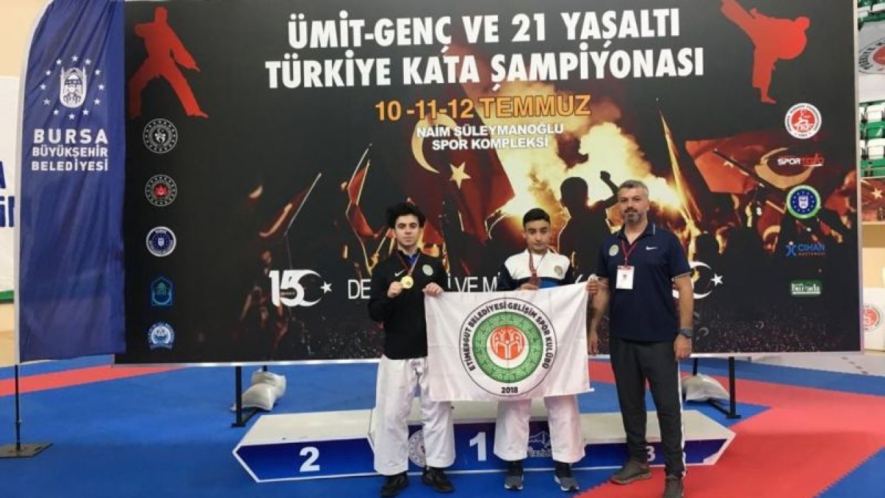 Etimesgut'tan Furkan Kaynar Türkiye Şampiyonu oldu - Ankara