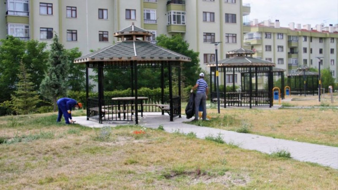 Beypazarı'nda Park ve Yeşil Alanların Bakım Çalışmaları Sürüyor - Ankara