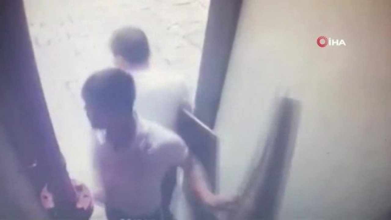 Bir iş yerinden televizyon çalan hırsızlar kameraya böyle yakalandı - Video Haber
