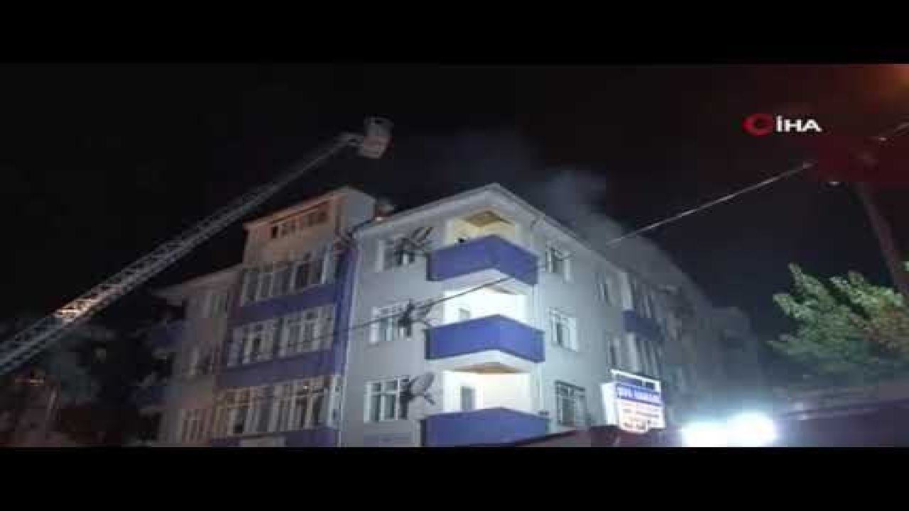 Sancaktepe'de yürekleri ağza getiren yangın! - Video Haber