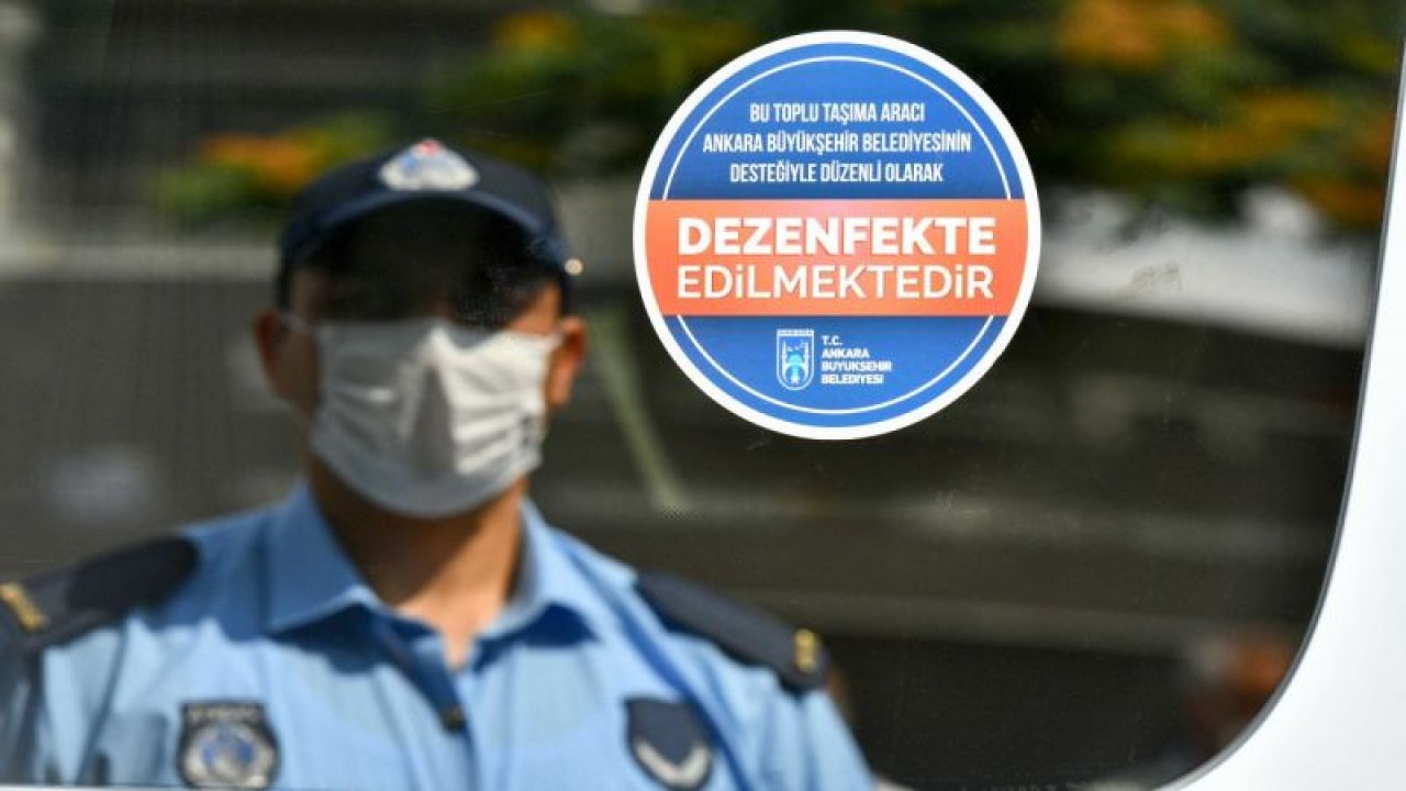 Ankara'da Toplu taşıma araçlarında sticker uygulaması başlatıldı