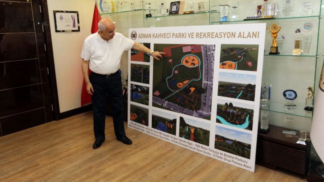Başkan Yaşar: ''Adnan Kahveci Parkı'nı tema park haline getireceğiz''