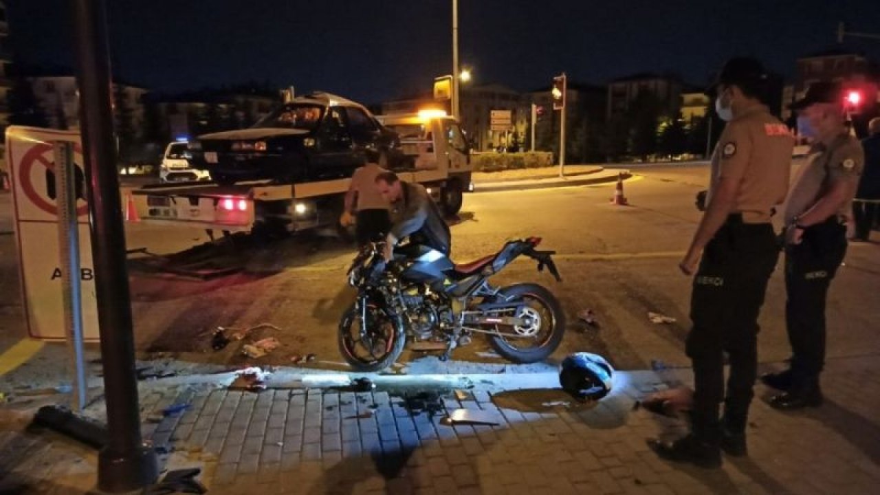 Ankara’da feci kaza: 1 ölü, 2 yaralı