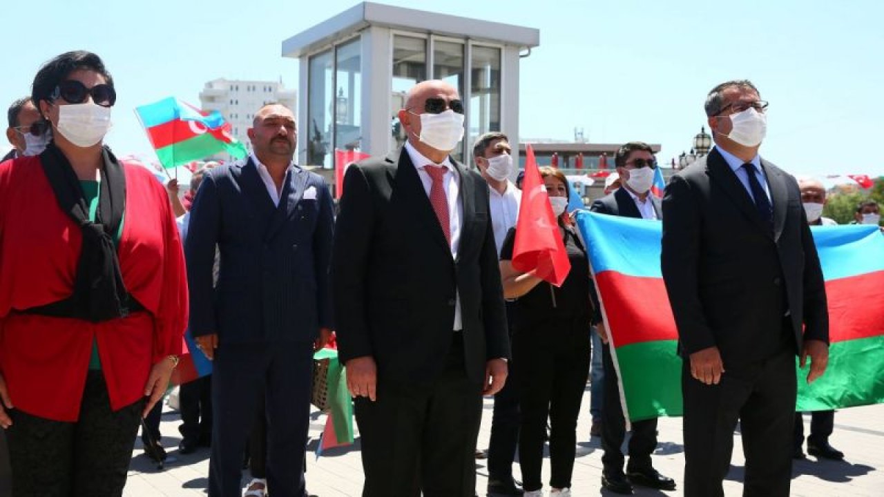 Başkan Altınok: ''Sonuna kadar Azerbaycanlı kardeşlerimizin yanındayız''