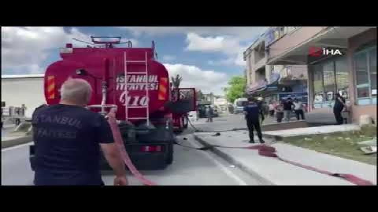 Arnavutköy’de patlama! Olay yerine çok sayıda ekip sevk edildi - Video Haber