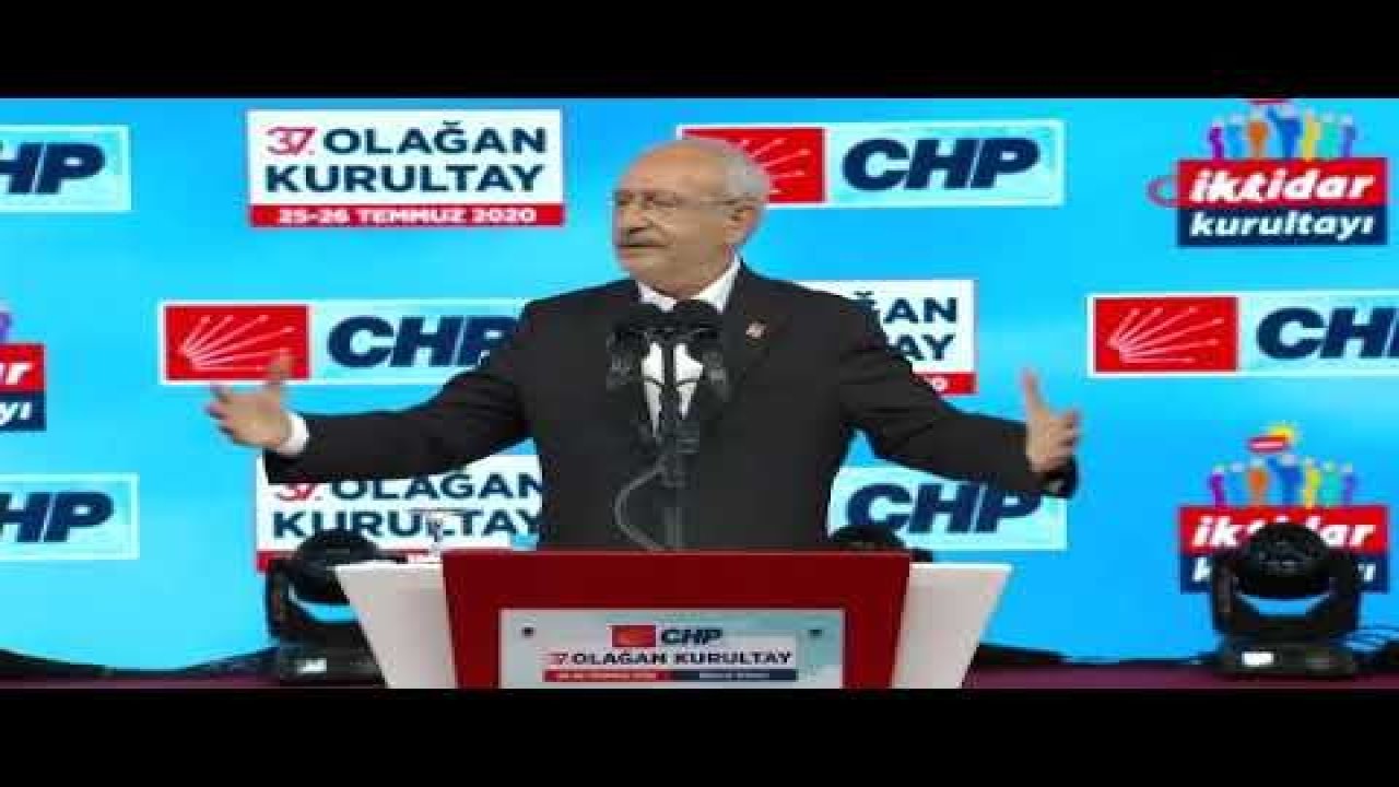 CHP’de Genel Başkanlığa yeniden Kemal Kılıçdaroğlu seçildi