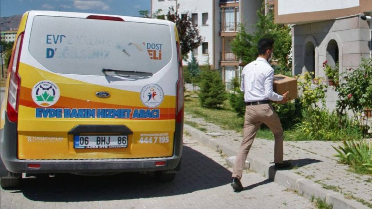 Beypazarı Belediyesi Şefkat Eli Projesi Kapsamında İhtiyaç Sahiplerinin Yanında
