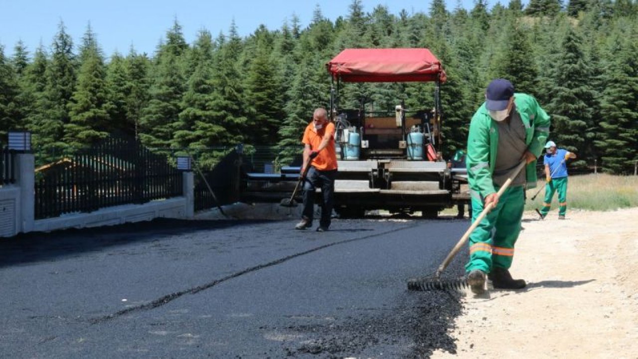 Çankaya Belediyesi, asfalt çalışmalarında hız kesmiyor - Ankara