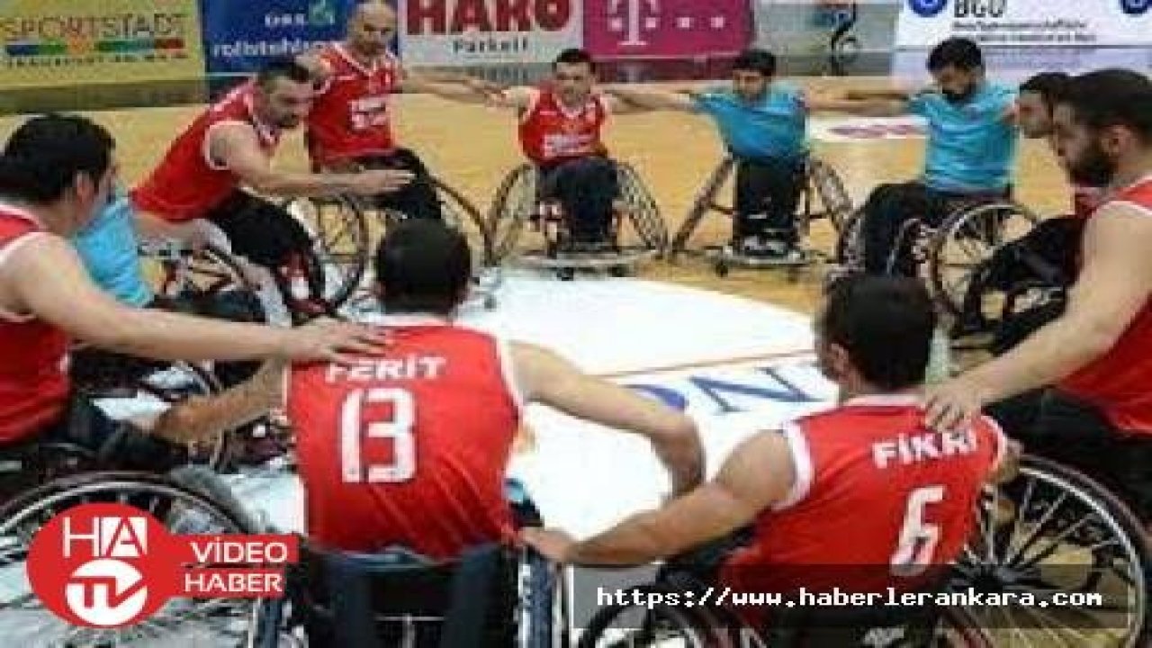 Avrupa Erkekler Tekerlekli Sandalye Basketbolda finaldeyiz
