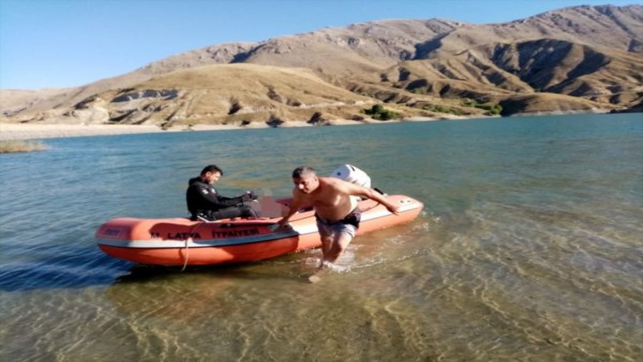 Baraj gölüne giren kişi boğuldu - Video Haber