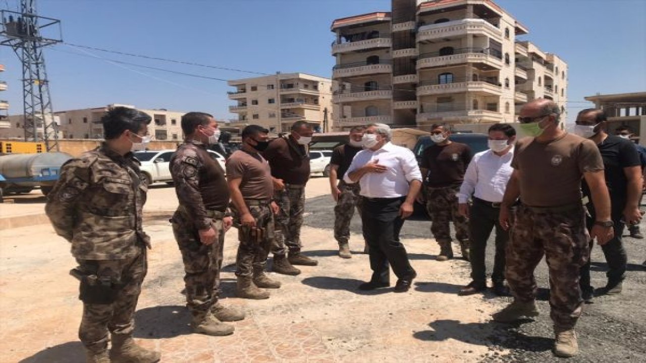 Bakan Soylu, Afrin'deki güvenlik görevlilerinin bayramını kutladı
