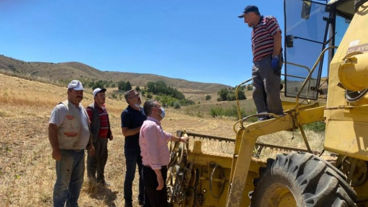 Başkan Çetin'den çiftçilere ziyaret - Ankara