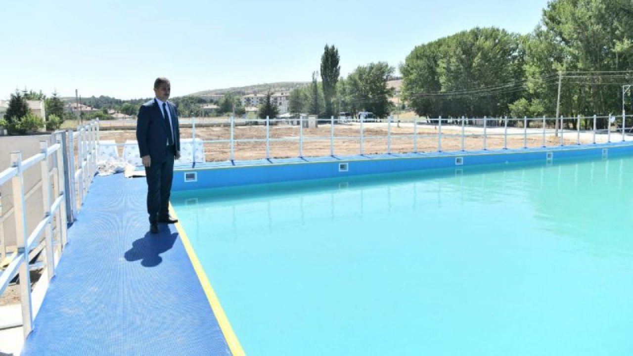 Mamak'ta Havuz Çocukların Ayağına Geliyor - Ankara