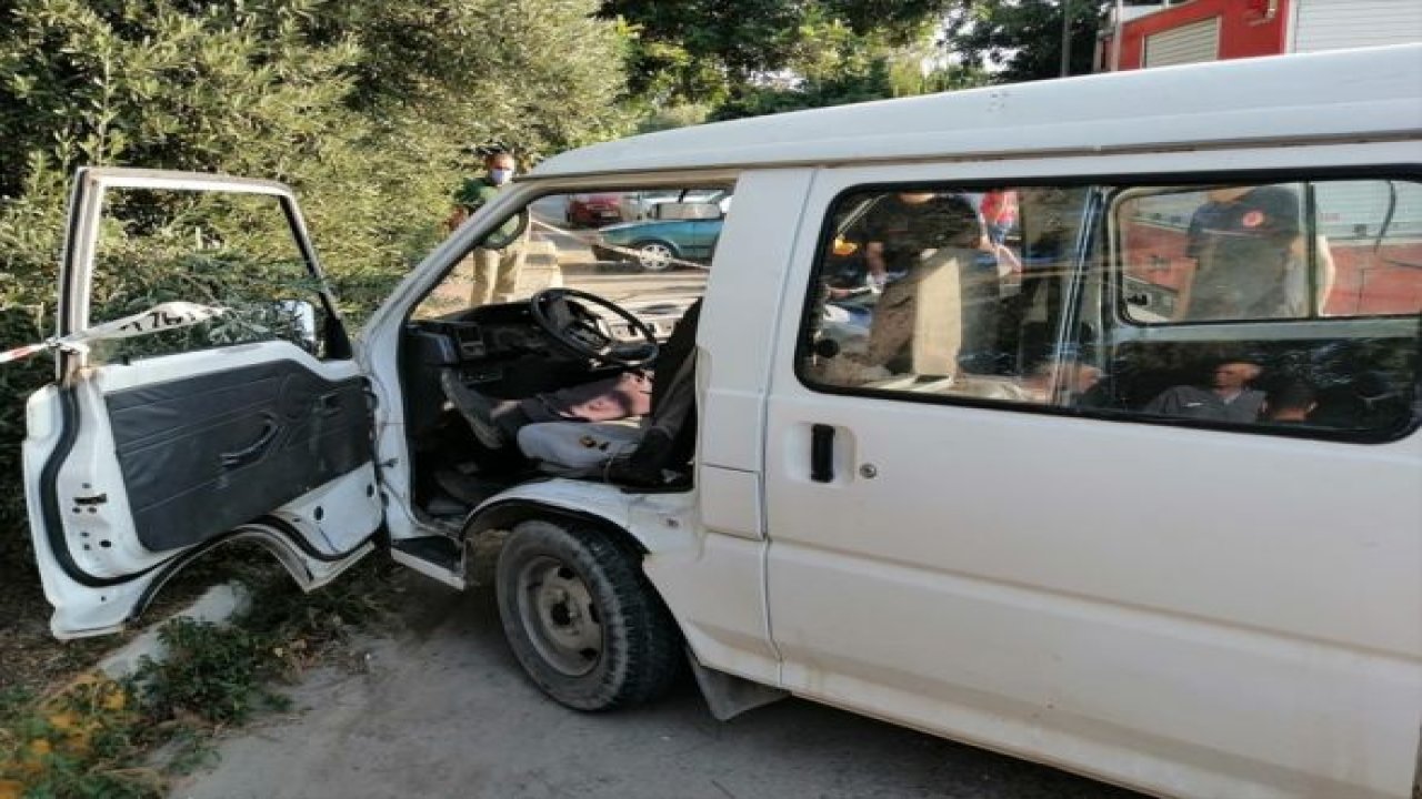 Otomobil ile minibüs çarpıştı: 1 ölü, 1 yaralı