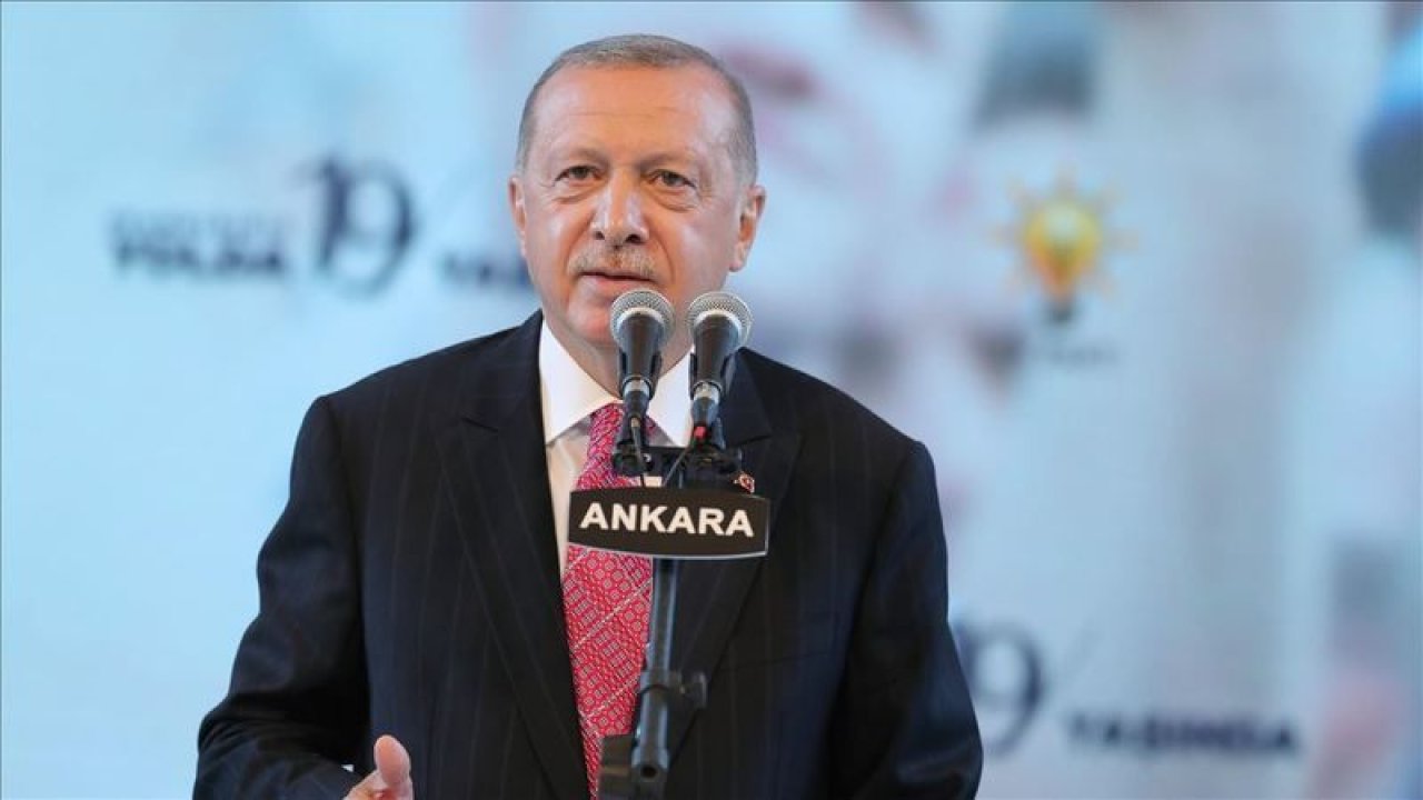 Cumhurbaşkanı Erdoğan: ''AK Parti'nin hikayesi, bir milletin aşk hikayesidir"