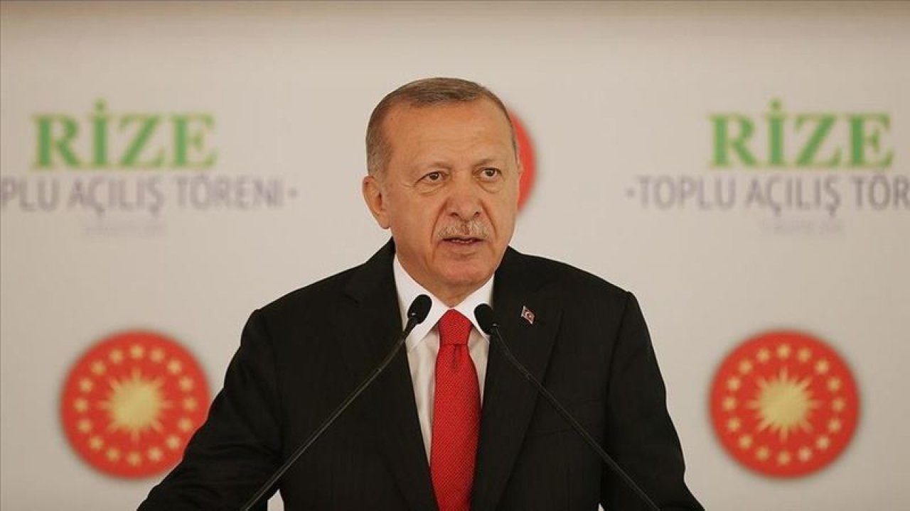 Cumhurbaşkanı Erdoğan: ''Yaptıklarımız say say bitmiyor''