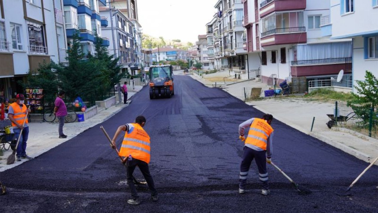 Başkan Altınok: “100 bin ton asfalt serimi yapacağız” - Ankara