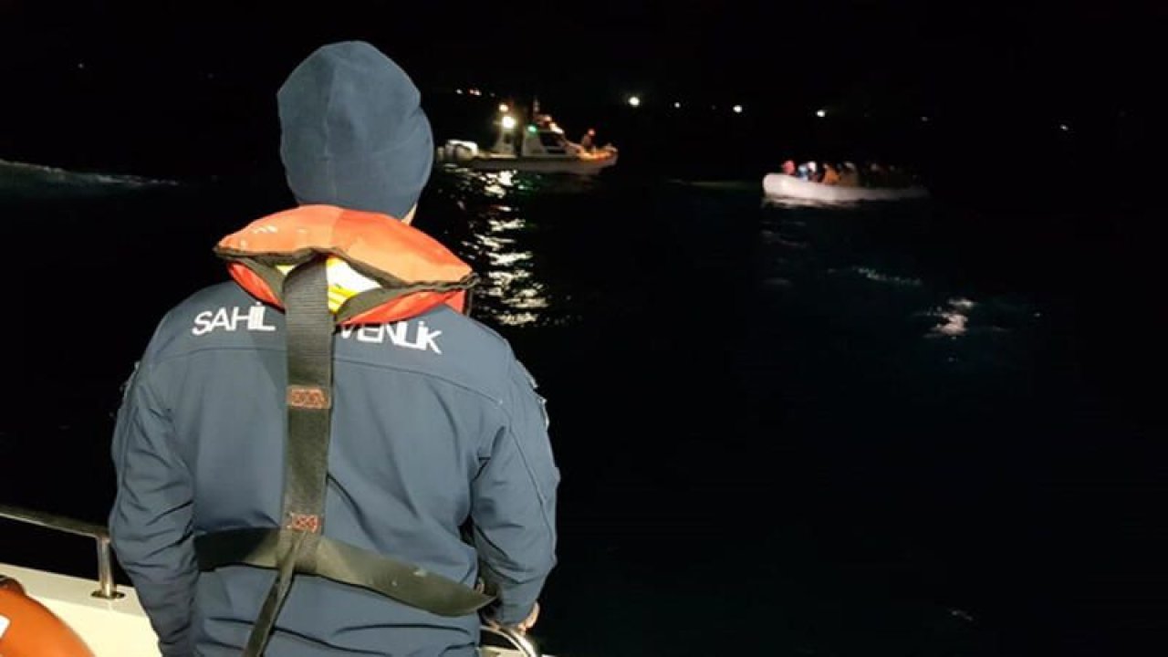 Yunanistan'a geçmek isteyen 35 düzensiz göçmen yakalandı