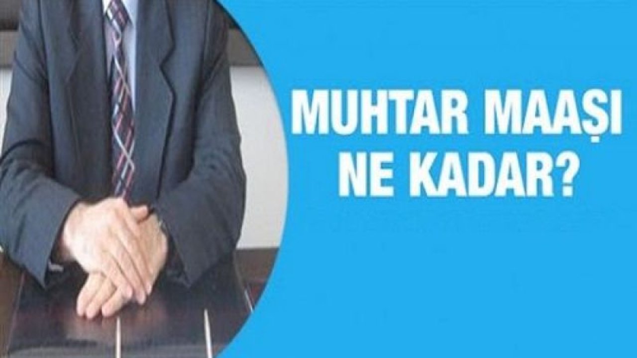 Muhtarlık maaşı ne kadar 2020 - Muhtarlar Ne Kadar Sürede Emekli Olur?