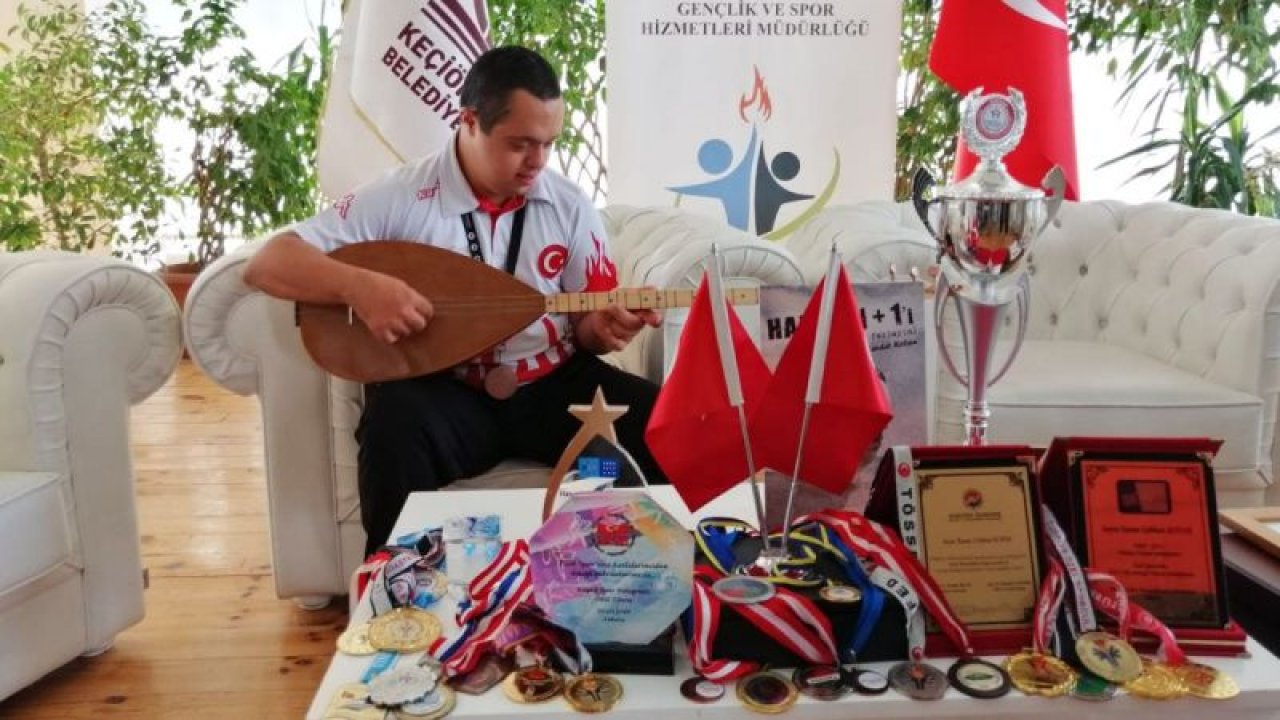 Ankara'lı Down Sendromlu Sporcu Hasan Gökhan Kotan'ın Örnek Başarı Hikâyesi