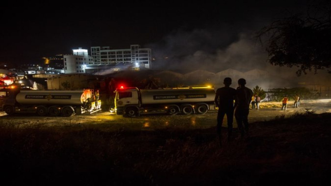 Ankara'da Kargo Deposunda Çıkan Yangın Maddi Hasara Yol Açtı