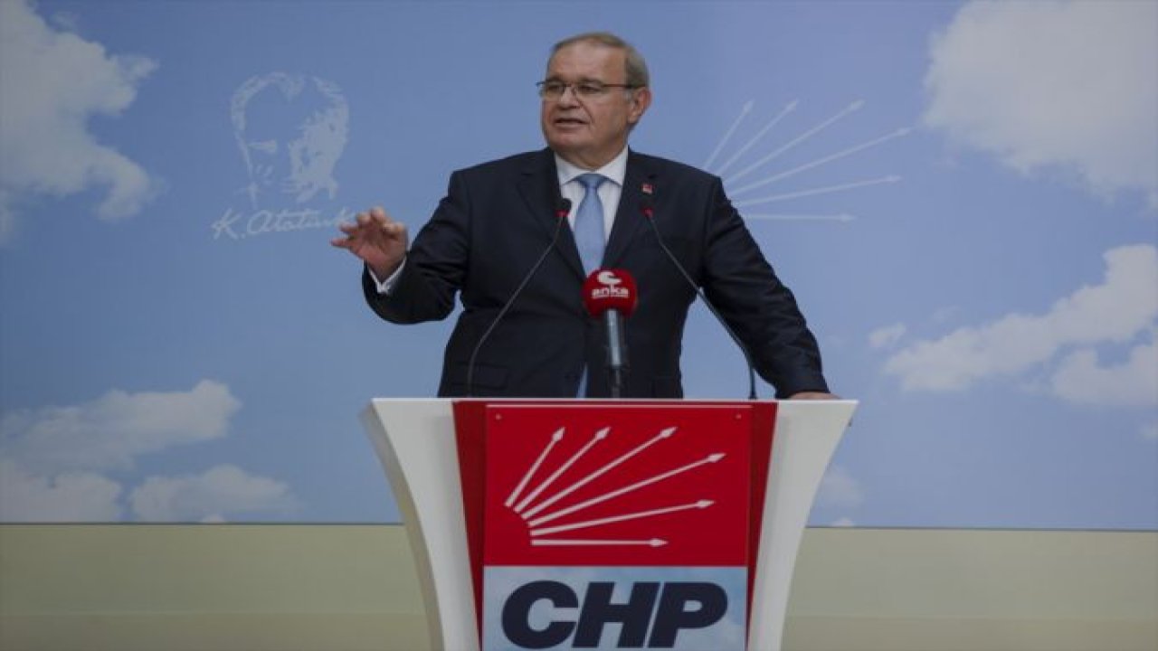 CHP Sözcüsü Faik Öztrak, MYK toplantısına ilişkin açıklama yaptı: