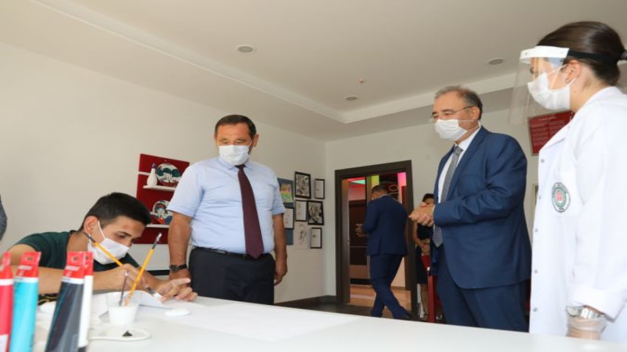 DSÖ Türkiye Temsilcisi Prof. Dr. Toker Ergüder Etimesgut engelsiz yaşam merkezi'ni ziyaret etti