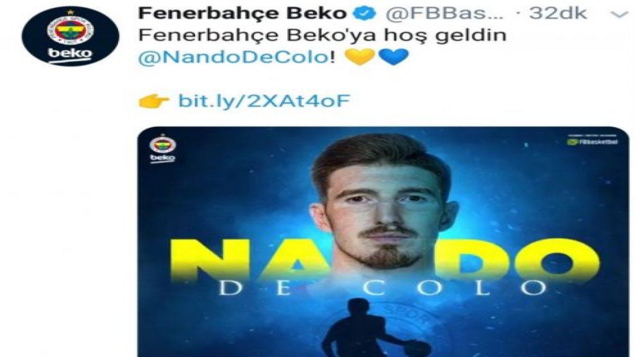 Nando De Colo, Fenerbahçe Beko’da