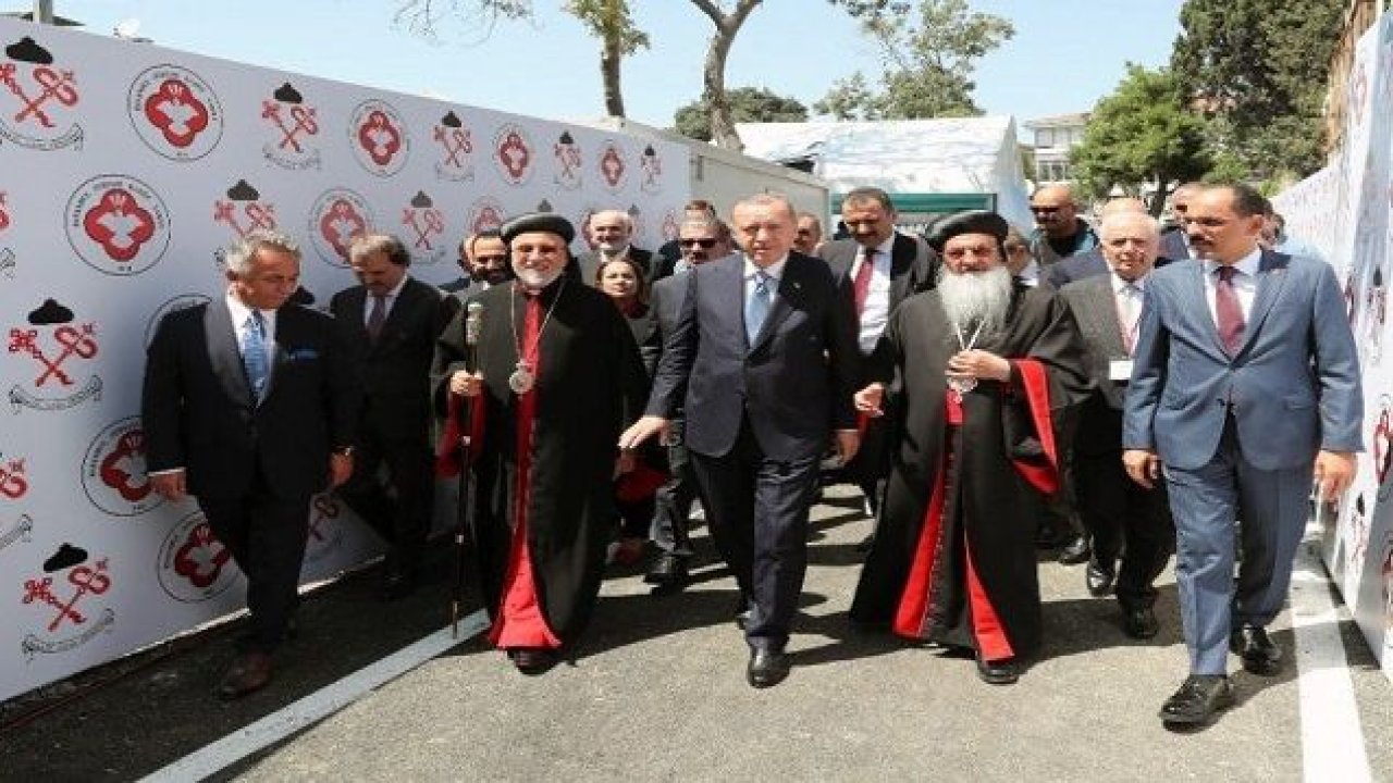 Erdoğan: "Bu kiliseyi İstanbul’umuz için yeni bir zenginlik olarak görüyorum"