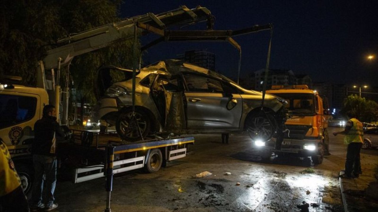 Ankara'da korkunç kaza! Arkadaşlarını olay yerinde bırakıp kaçtılar