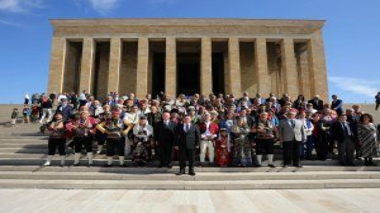 Atatürk'ün Ankara Hemşeriliğini kabulünün 95’inci yıldönümü kutlandı