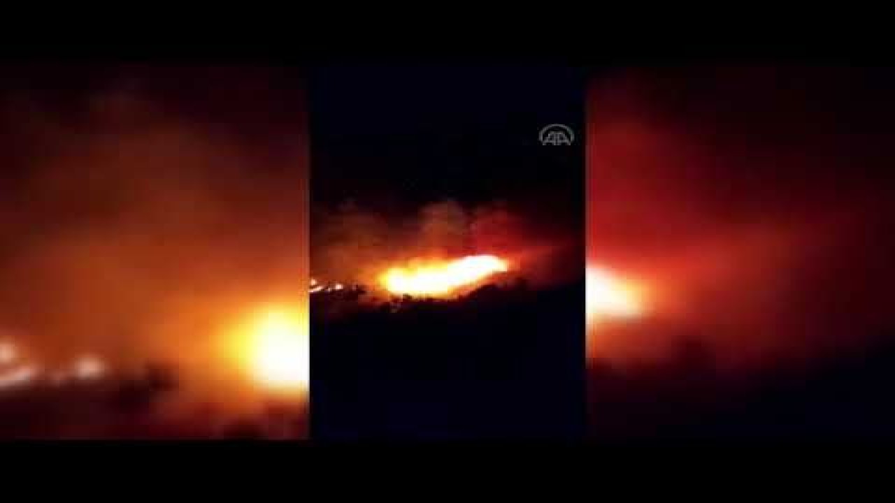 İzmir'de korkutan orman yangını - Video Haber