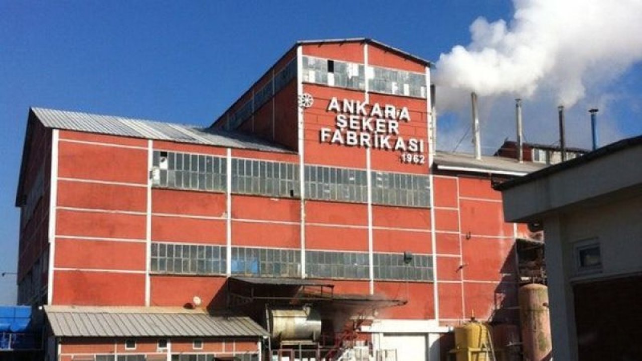 Ankara Şeker Fabrikası yeni üretim dönemine girdi