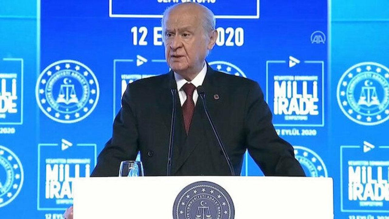 Bahçeli: "12 Eylül zulümdür, zillettir, hezimettir, rezalettir, cinayettir"